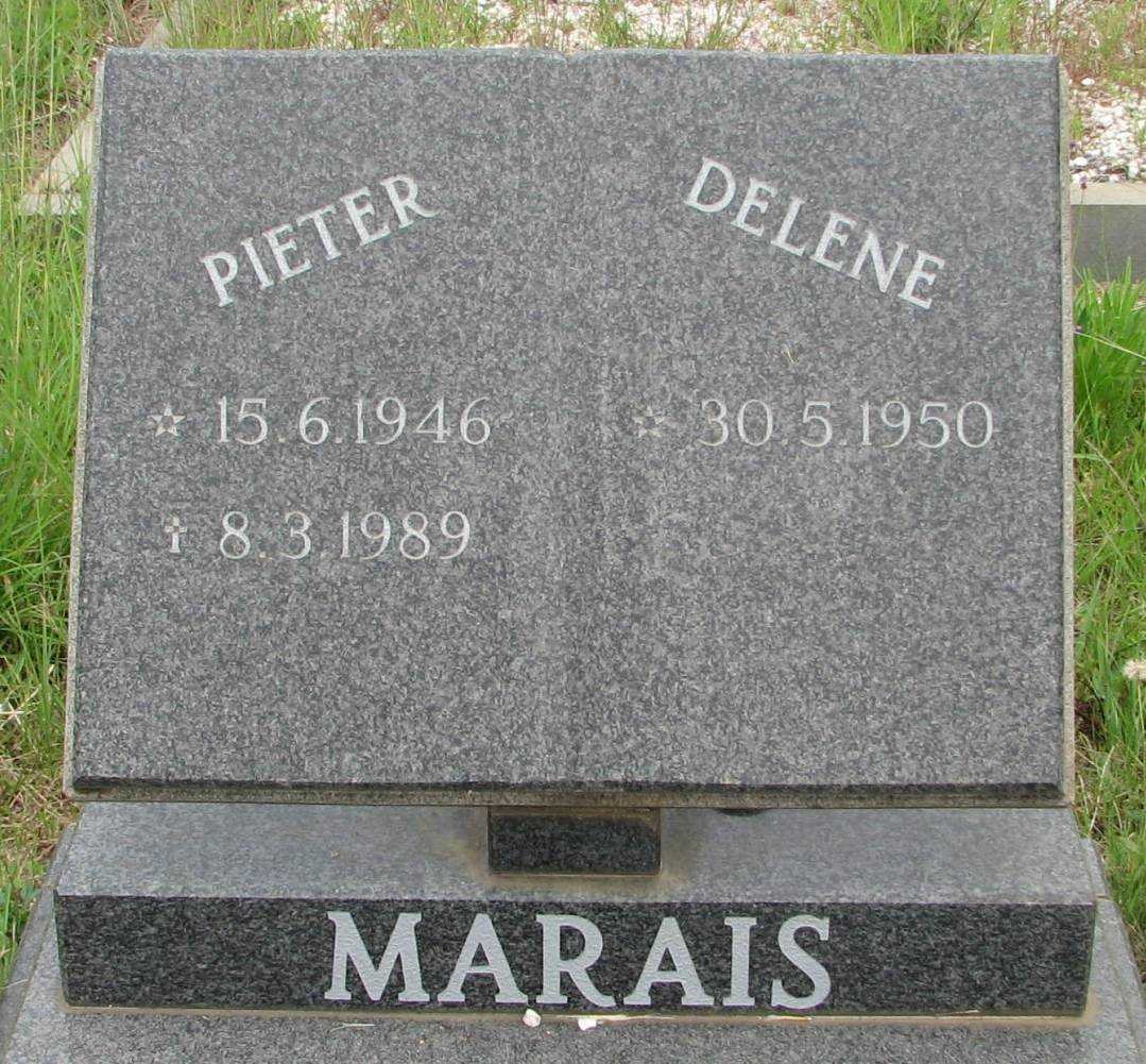 MARAIS Pieter 1946-1989 &amp; Delene 1950-