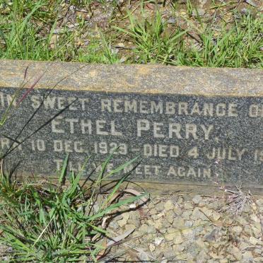 PERRY John James 1891-1935 :: PERRY Ethel 1929-1936 _2