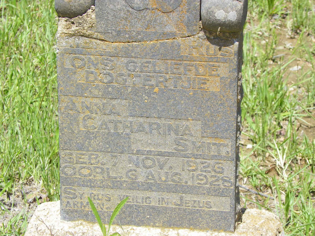 SMIT Anna Catharina 1926-1928
