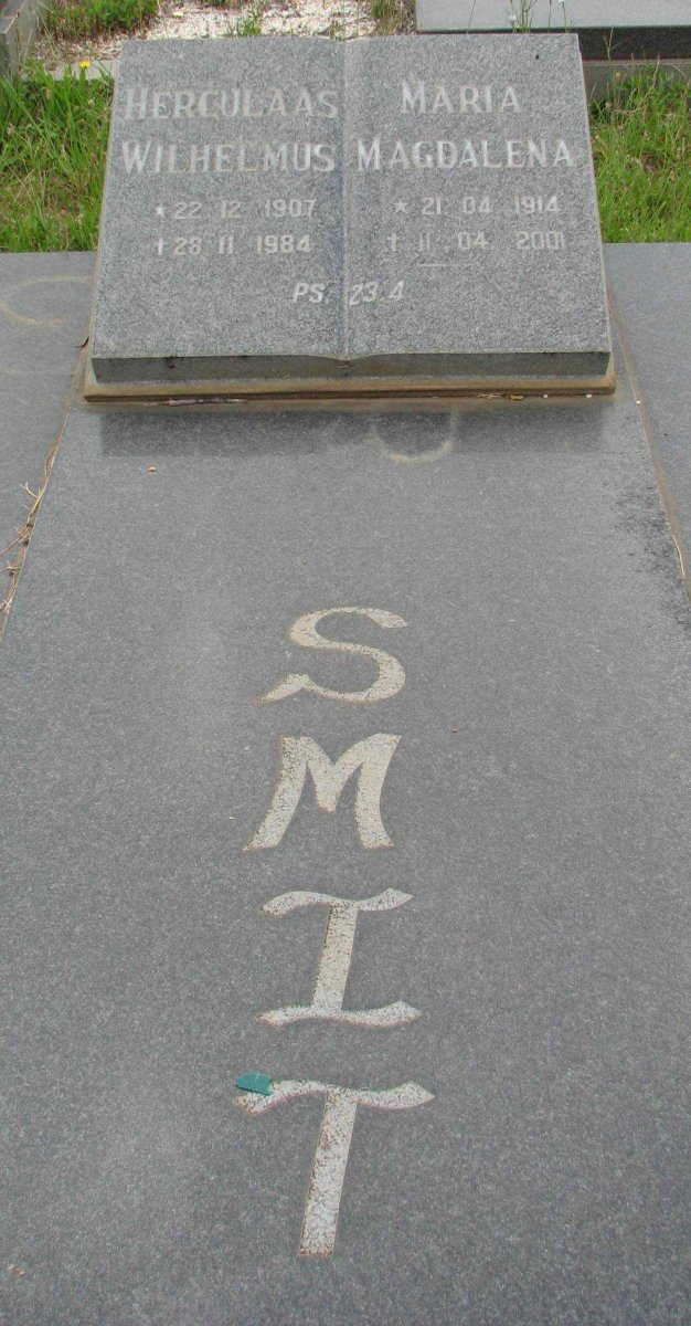 SMIT Herculaas Wilhelmus 1907-1984 &amp; Maria Magdalena 1914-2001