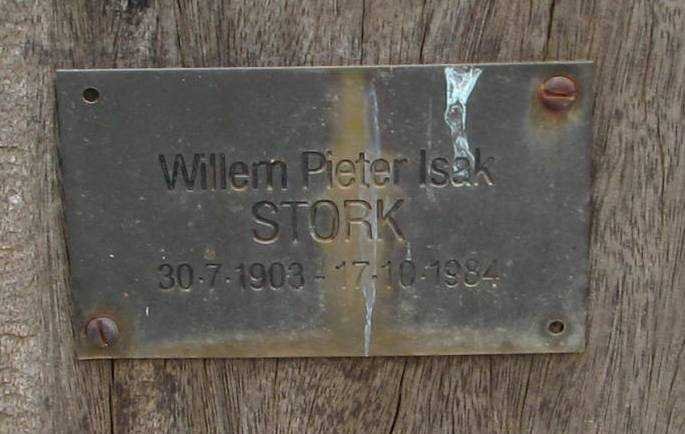 STORK Willem Pieter Isak 1903-1984