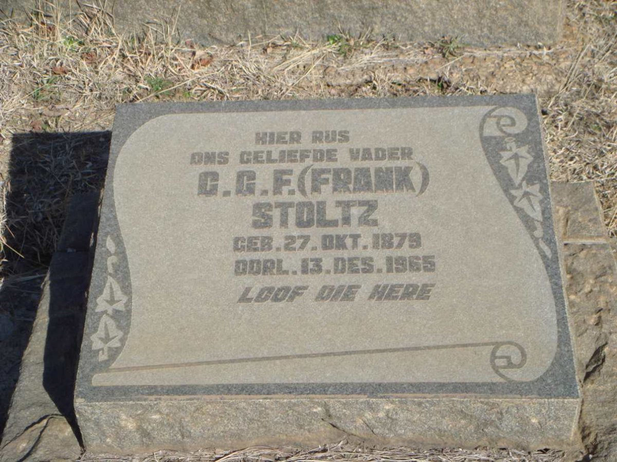 STOLTZ G.G.F 1879-1965
