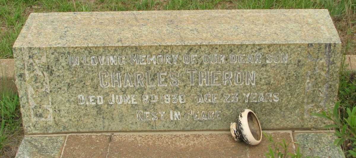 THERON Charles -1936