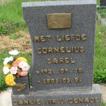 ? Cornelius Sarel 1924-2005