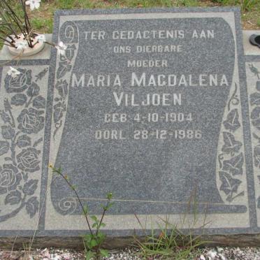 VILJOEN Maria Magdalena 1904-1986