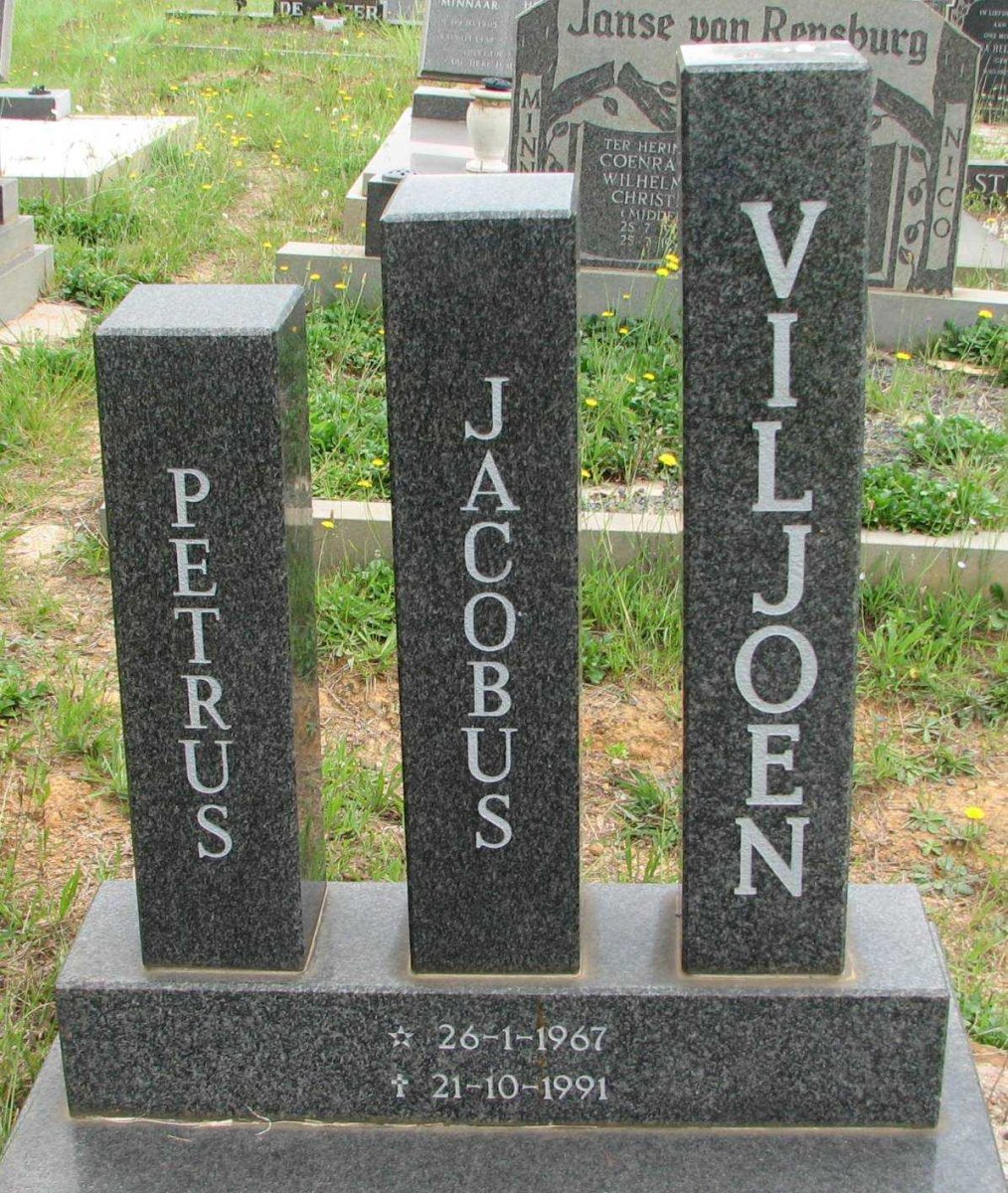 VILJOEN Petrus Jacobus 1967-1991