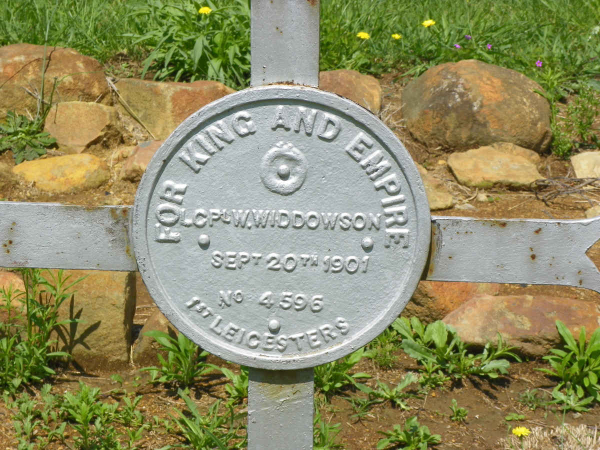 WIDDOWSON W. -1901