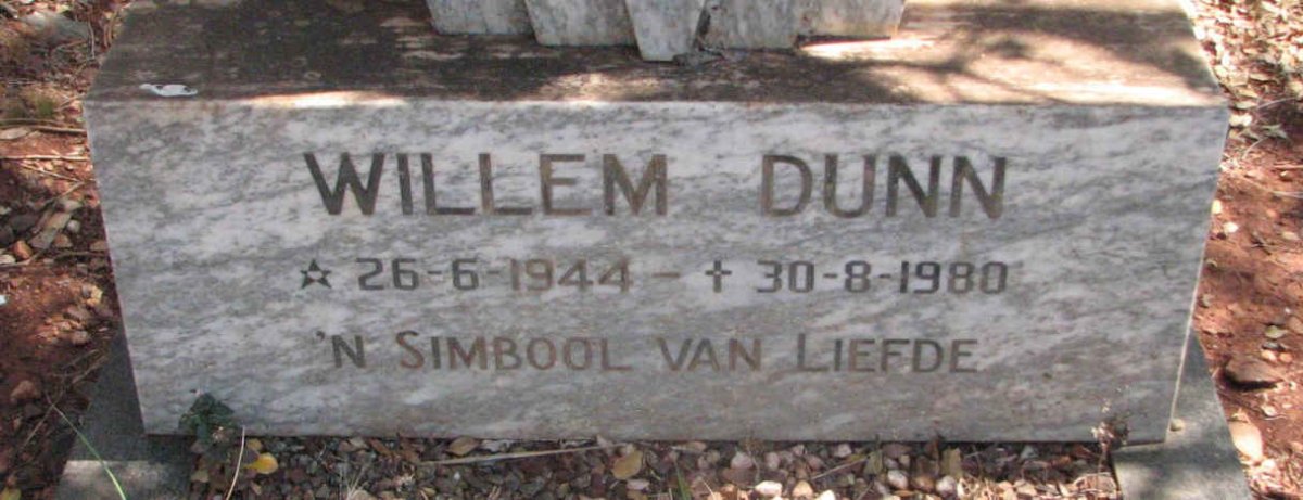 DUNN Willem 1944-1980