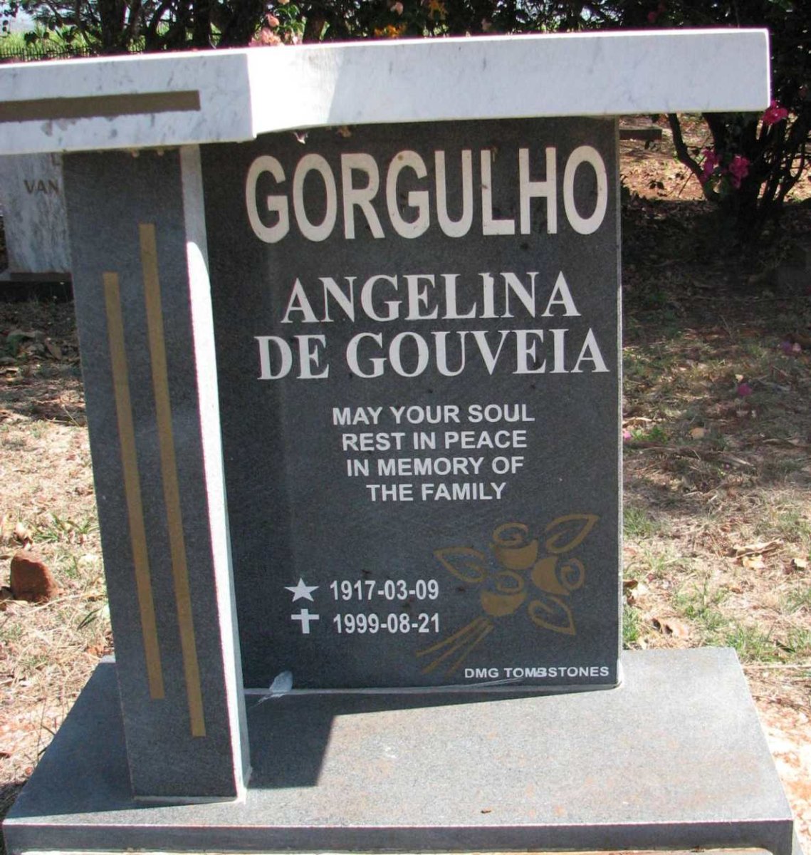 GORGULHO Angelina nee DE GOUVEIA 1917-1999