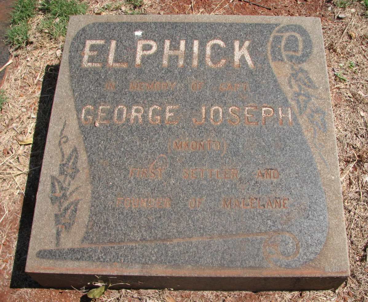 ELPHICK George Joseph  