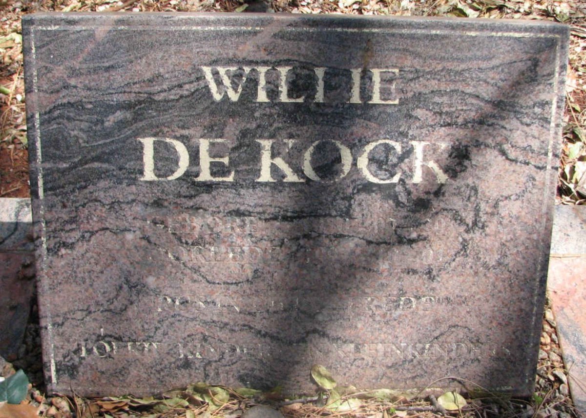 KOCK Willie, de 1920-????
