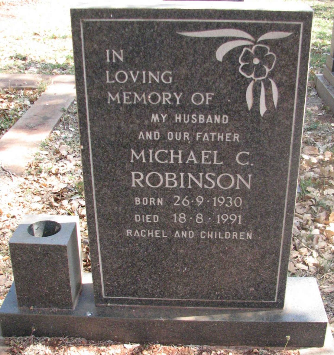 ROBINSON Michael C. 1930-1991