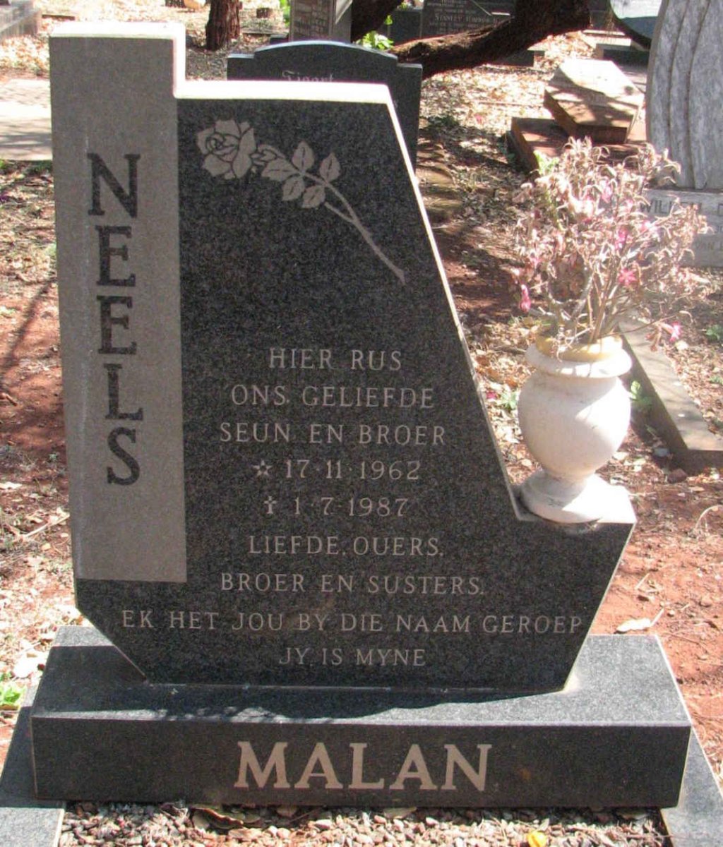 MALAN Neels 1962-1987