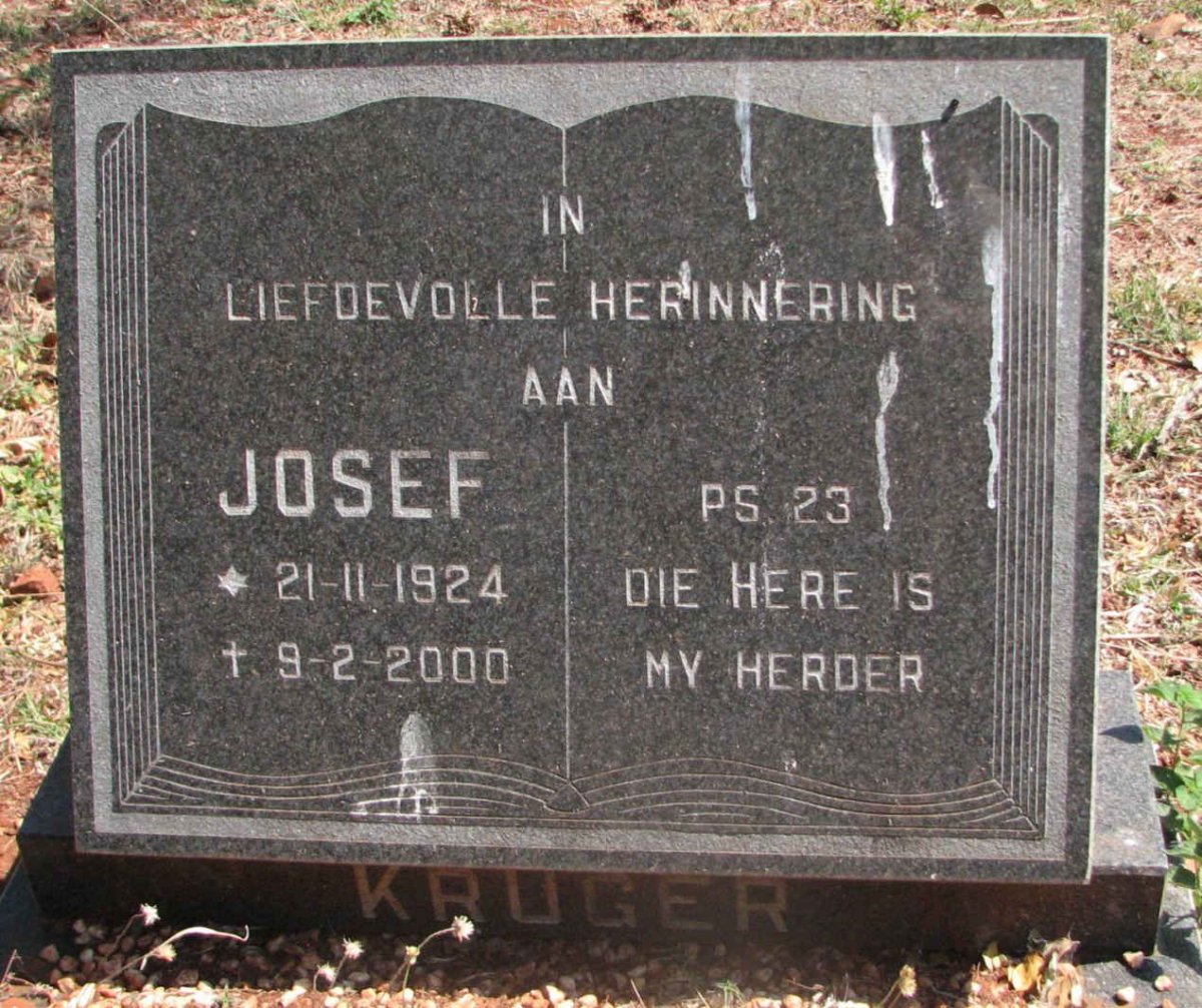 KRUGER Josef 1924-2000