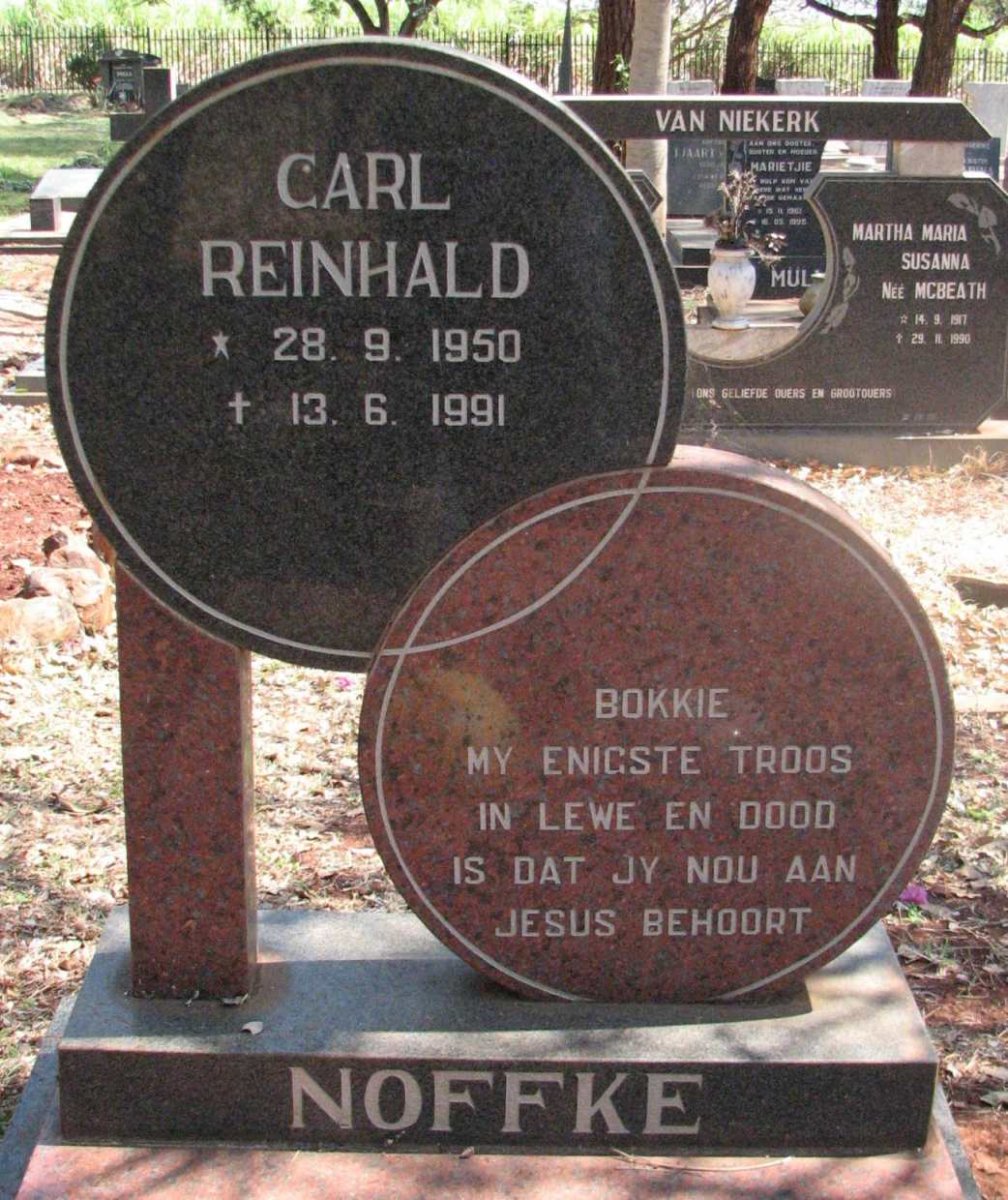 NOFFKE Carl Reinhald 1950-1991