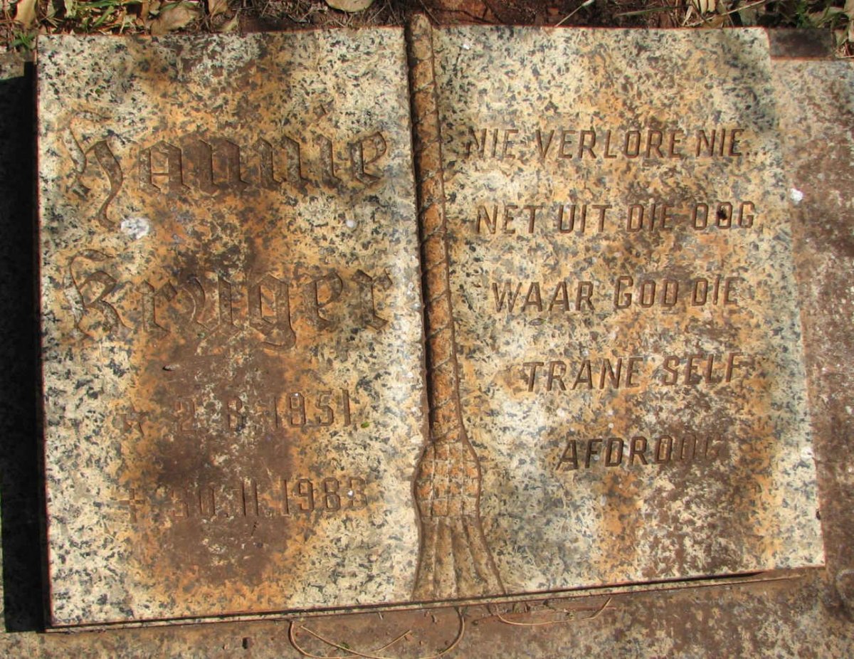 KRUGER  Hannie 1951-1983