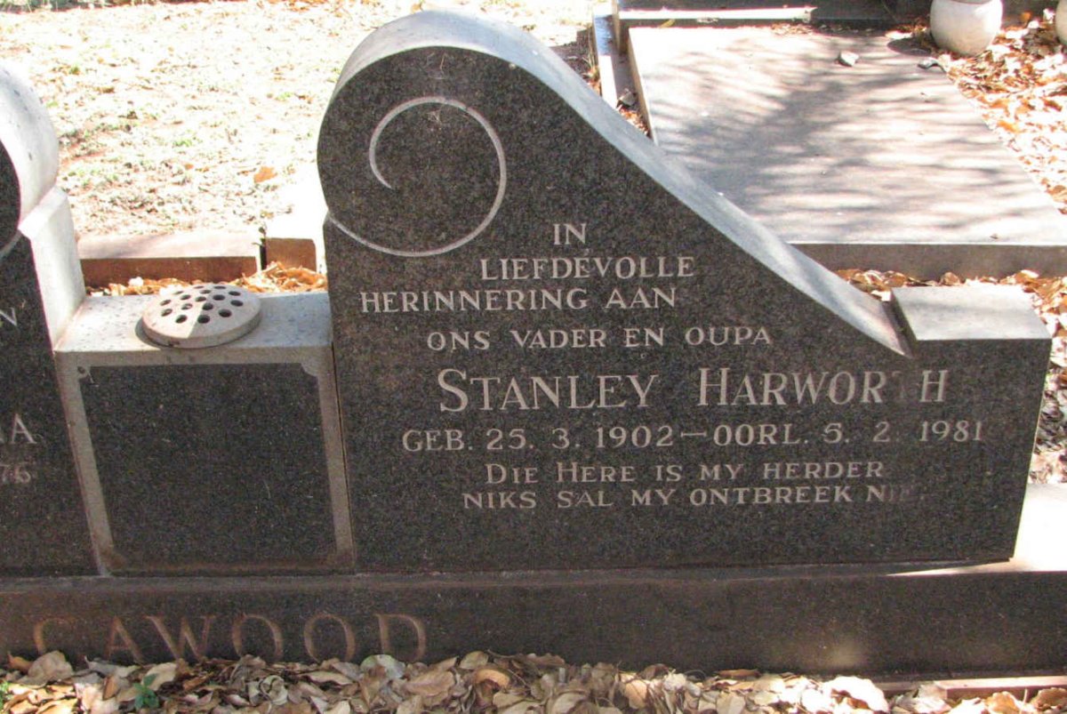 CAWOOD  Stanley Harworth 1902-1981