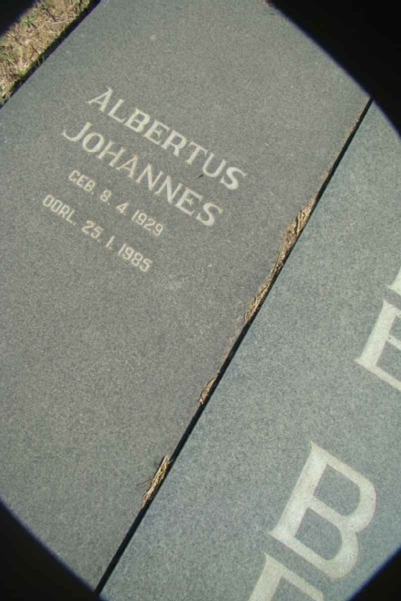 BEER Albertus Johannes, de 1929-1985 & Margarita Christina 1926-1987 _1