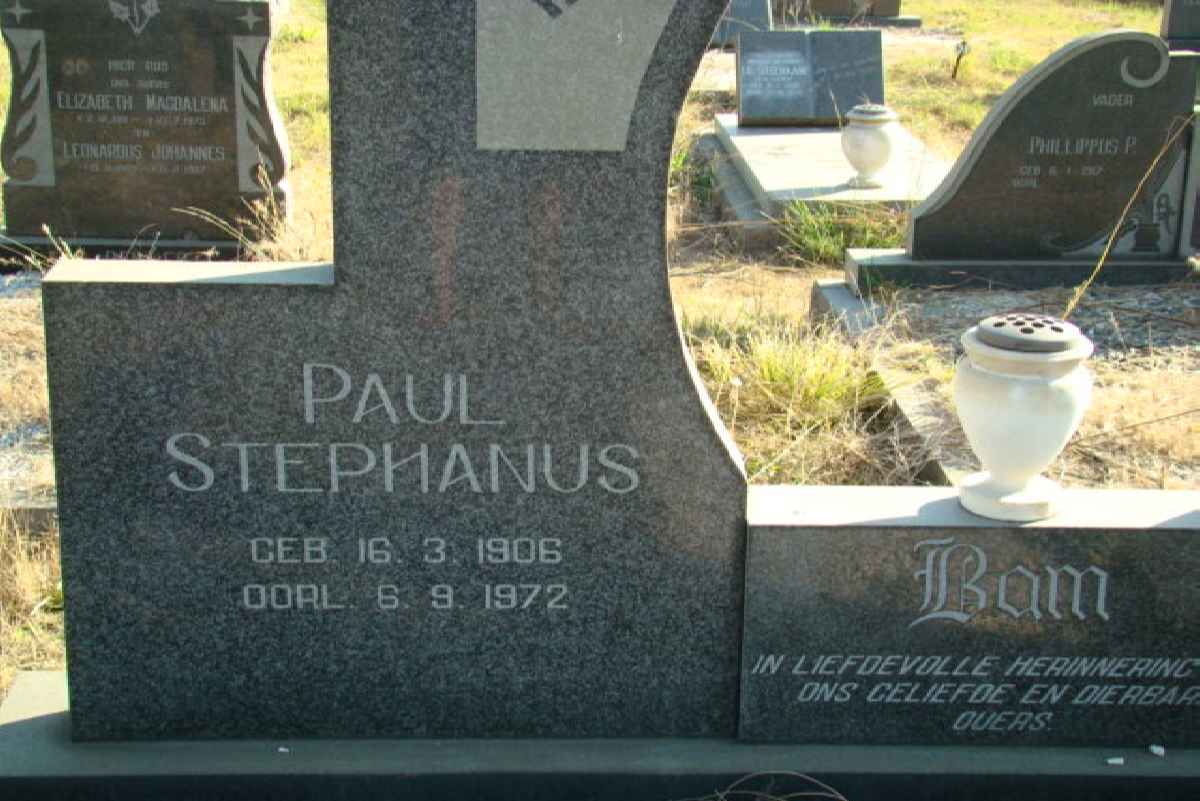 BAM Paul Stephanus 1906-1972
