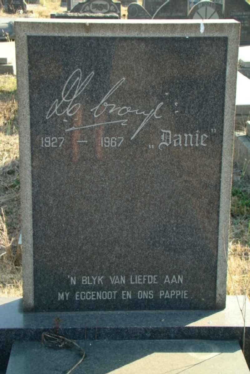 CRONJE D.  1927-1967