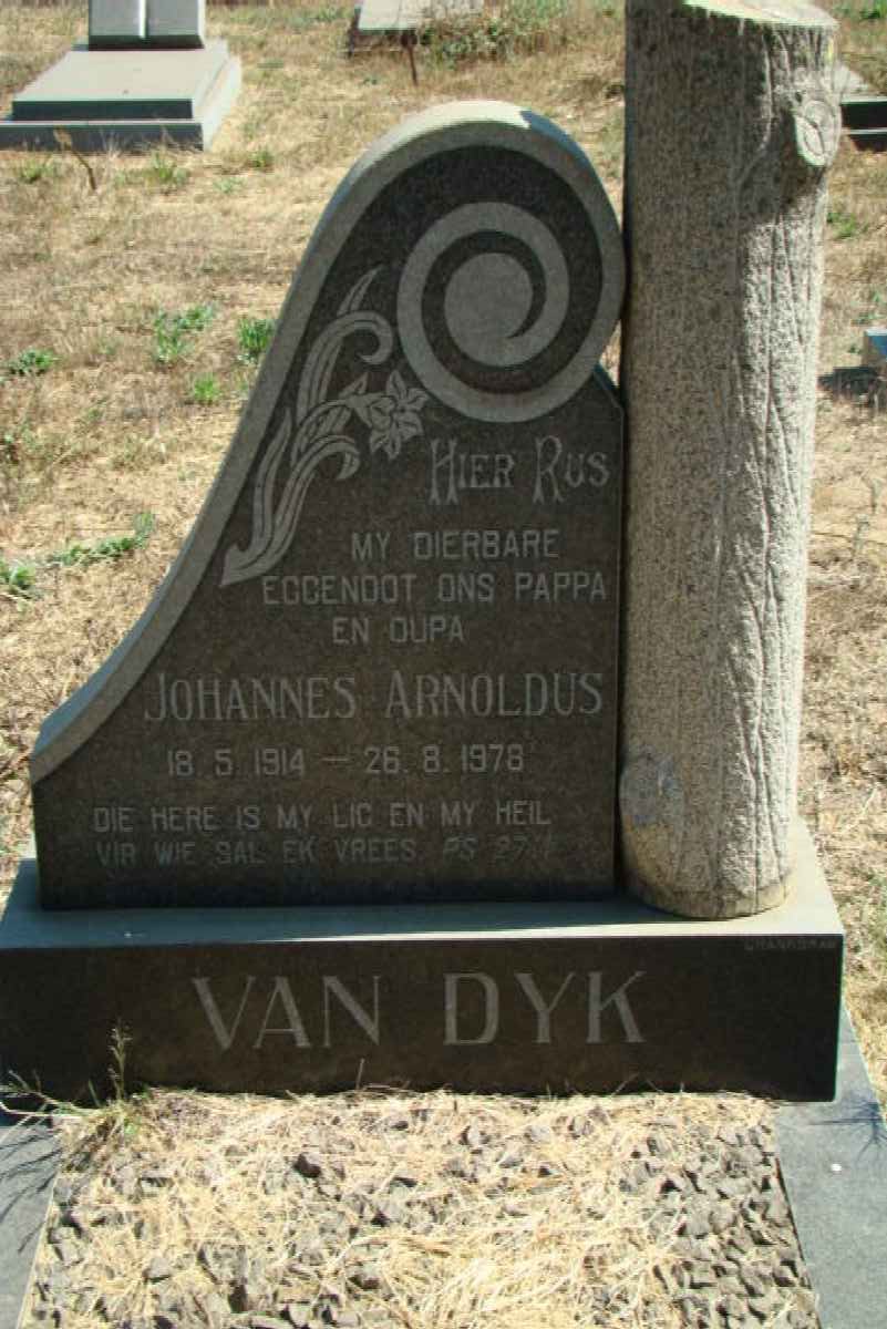 DYK Johannes Arnoldus, van 1914-1978