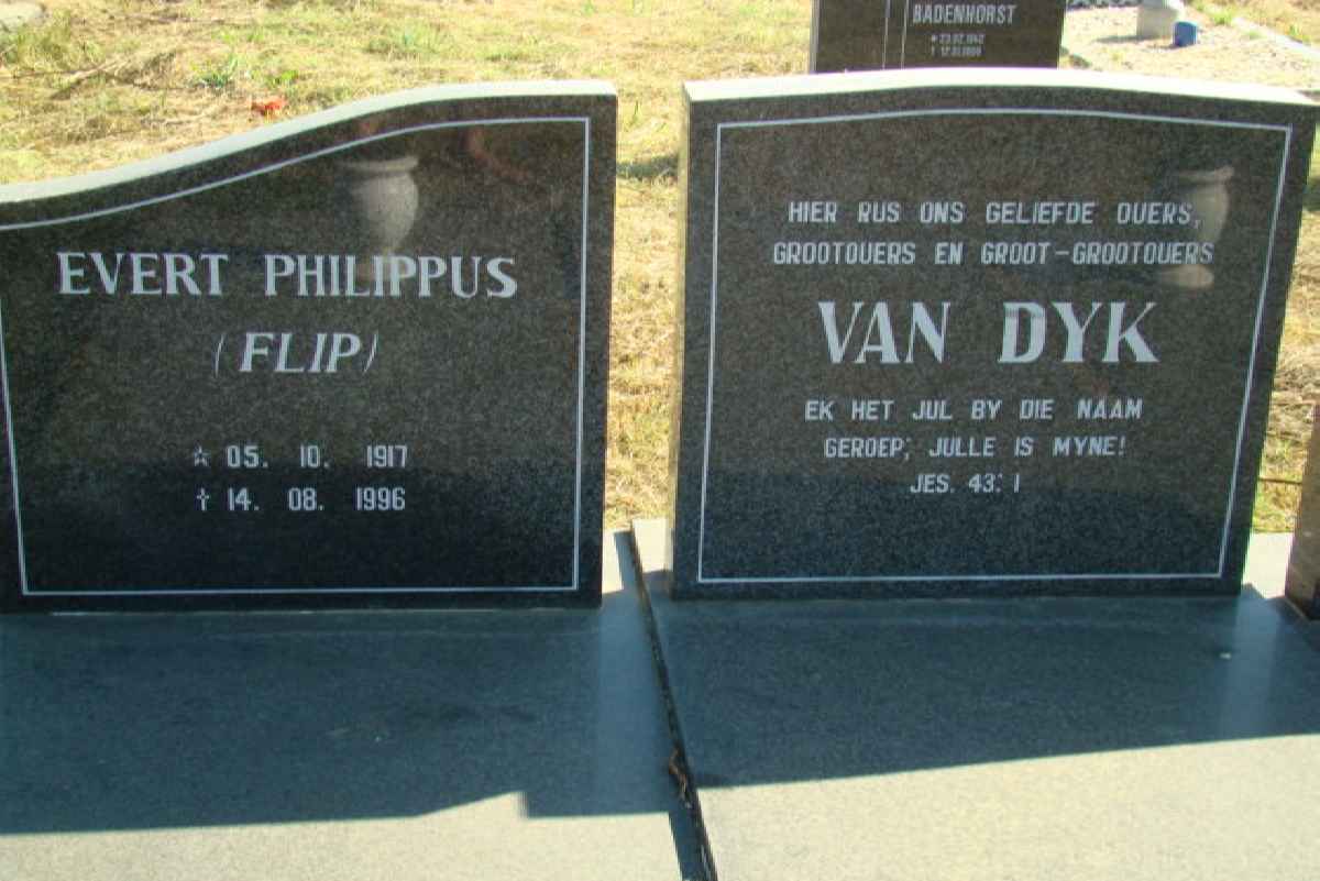 DYK Evert Philippus, van 1917-1996