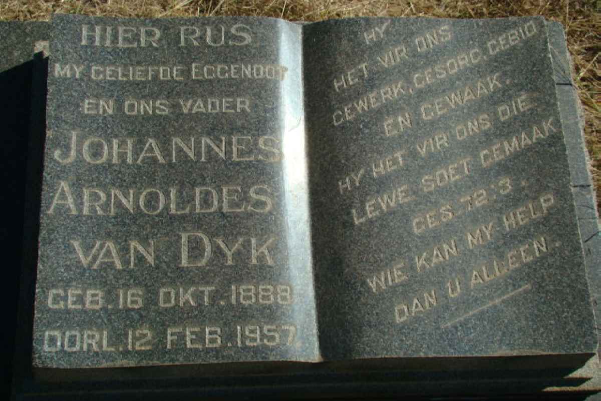DYK Johannes Arnoldes, van 1888-1957