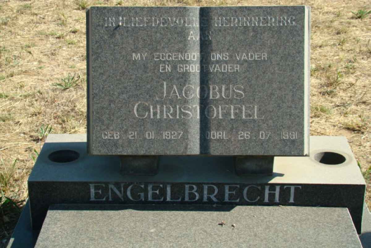 ENGELBRECHT Jacobus Christoffel 1927-1991