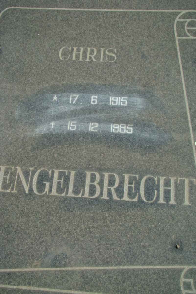 ENGELBRECHT Chris 1915-1985