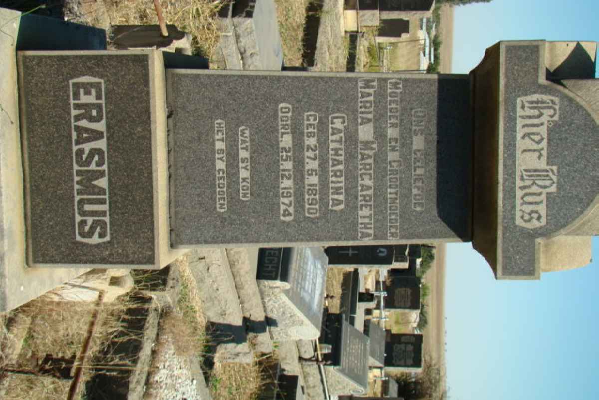 ERASMUS Maria Margaretha Catharina 1890-1974