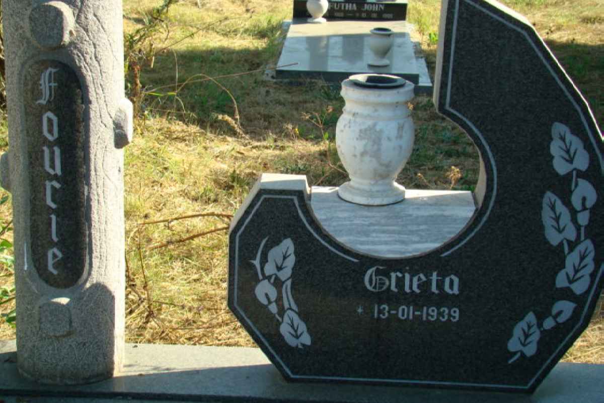FOURIE Grieta 1939-