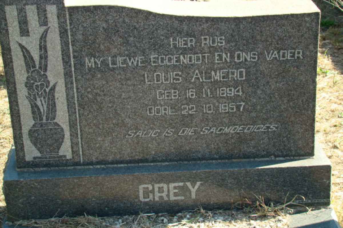 GREY Louis Almero 1894-1957