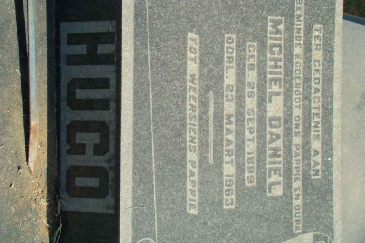 HUGO Michiel Daniel 1889-1963