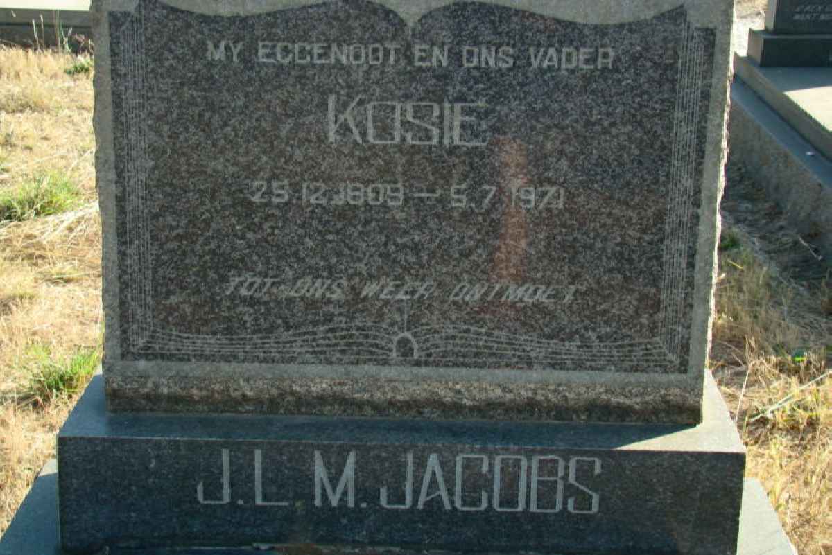 JACOBS J.L.M. 1899-1971