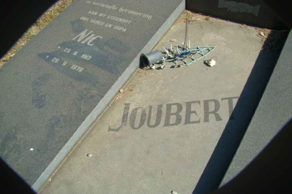 JOUBERT Nic 1913-1979