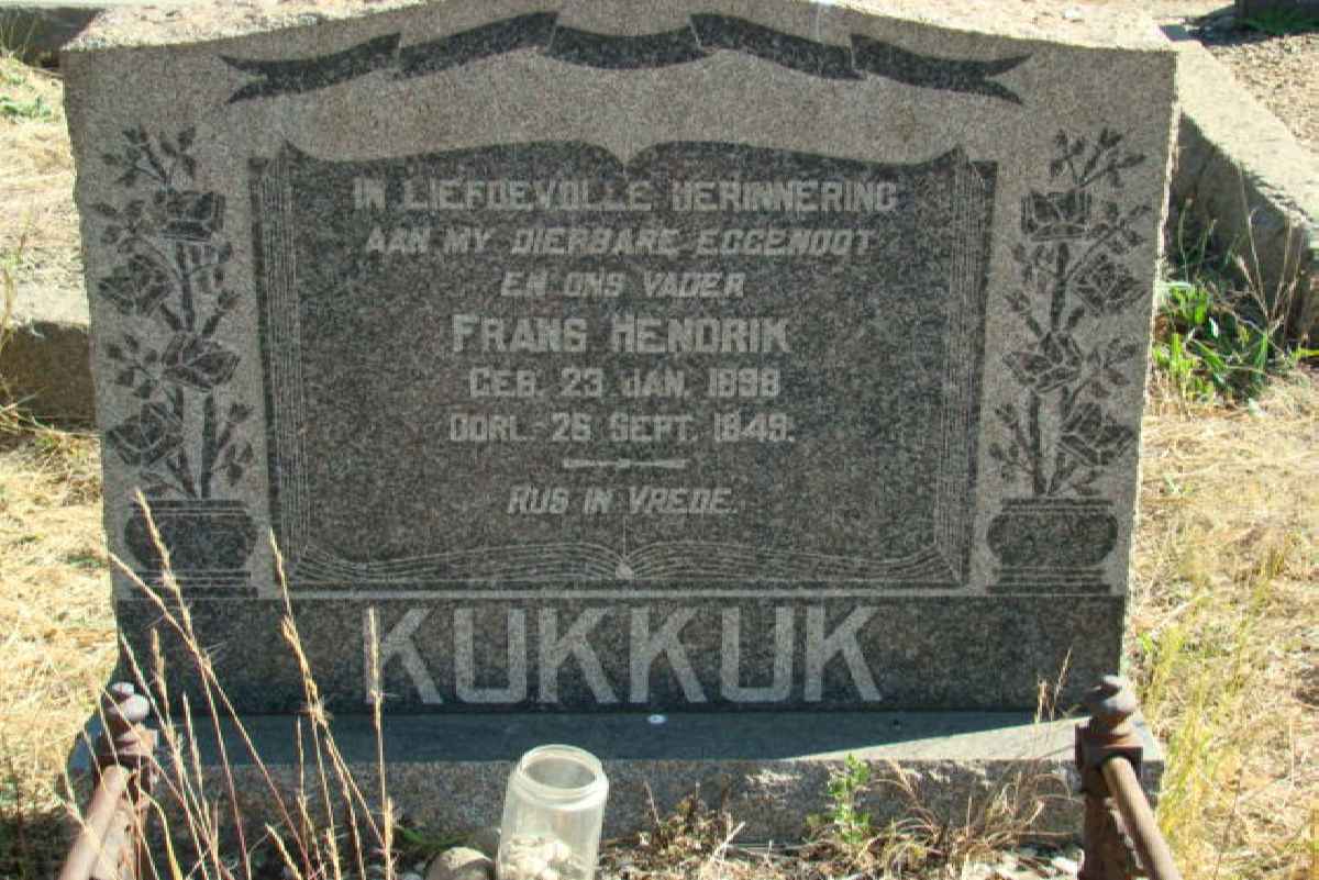 KUKKUK Frans Hendrik 1898-1949