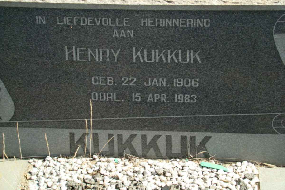 KUKKUK Henry 1906-1983