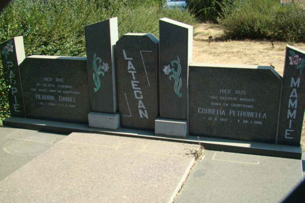 LATEGAN Hendrik Daniel &amp; Cornelia Petronella