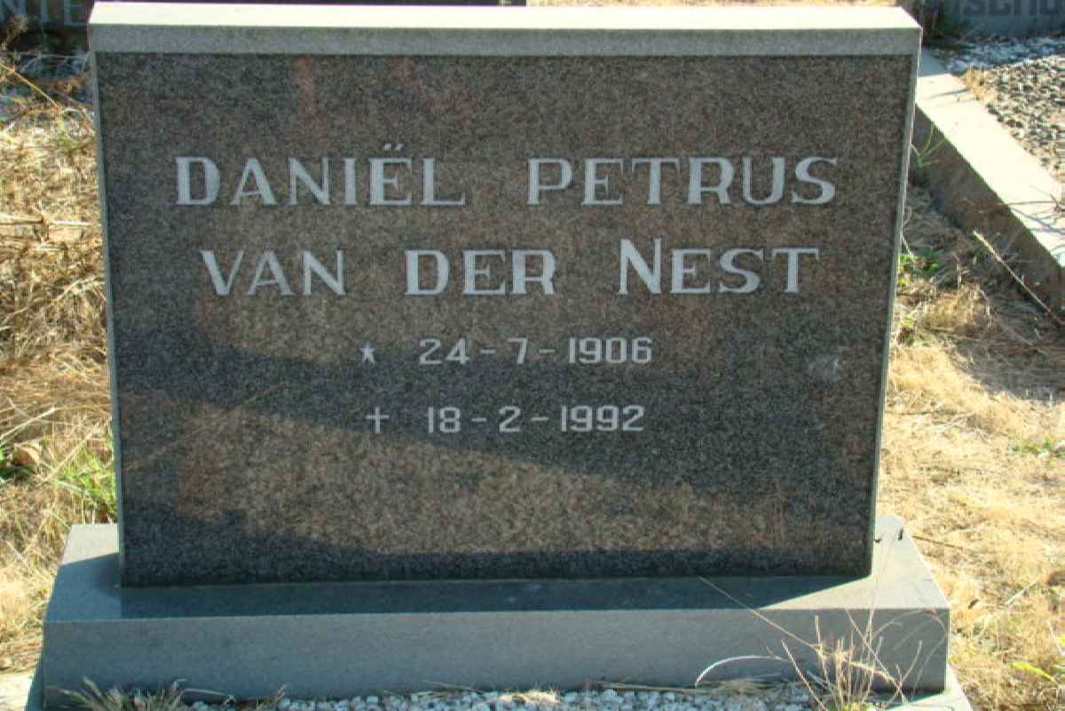 NEST Daniel Petrus, van der 1906-1992