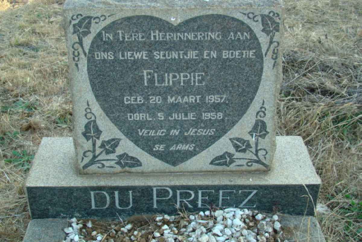 PREEZ Flippie, du 1957-1958