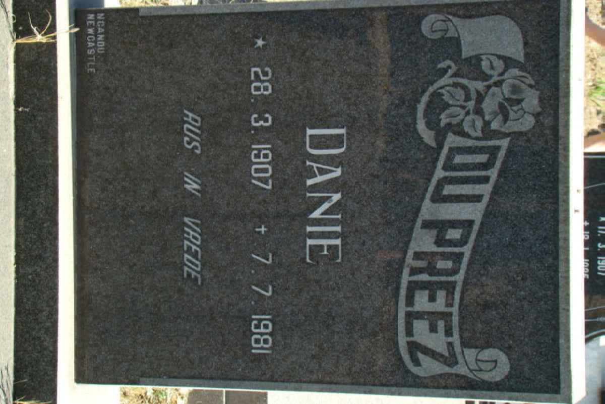 PREEZ Danie, du 1907-1981