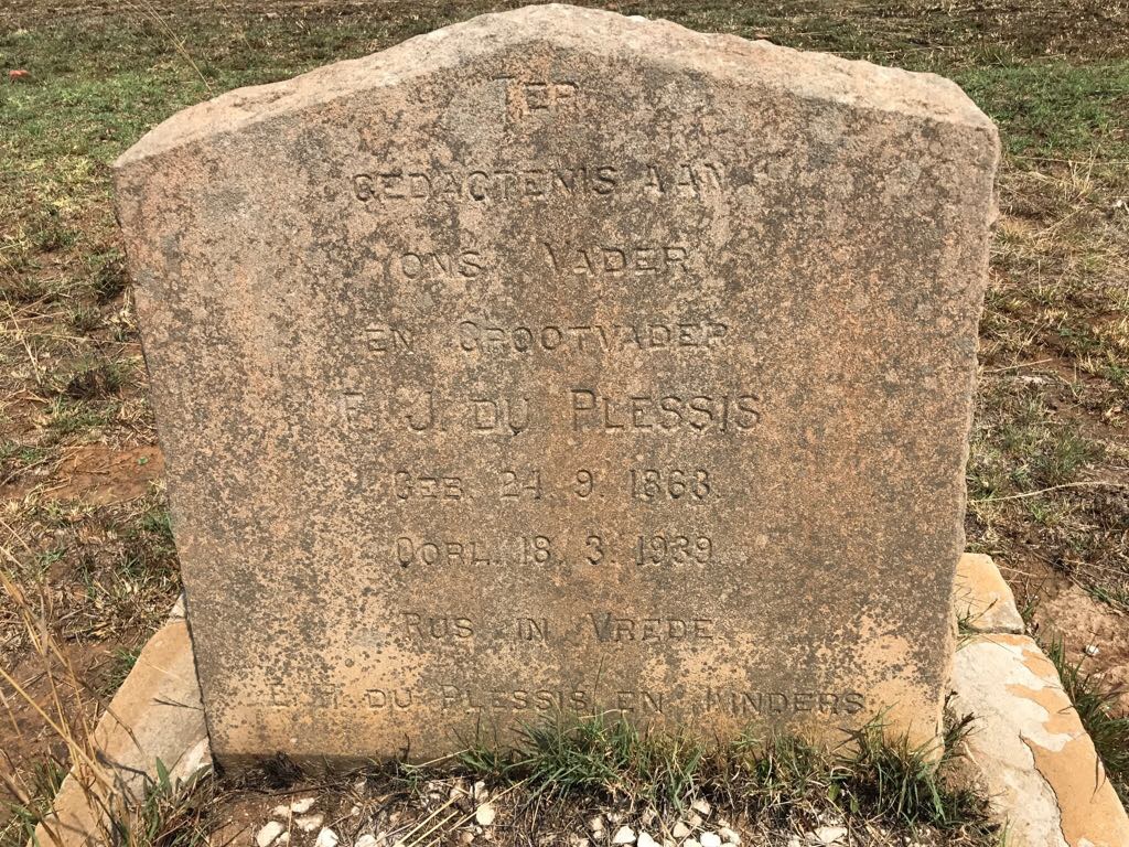 PLESSIS ?.J., du 1863-1939