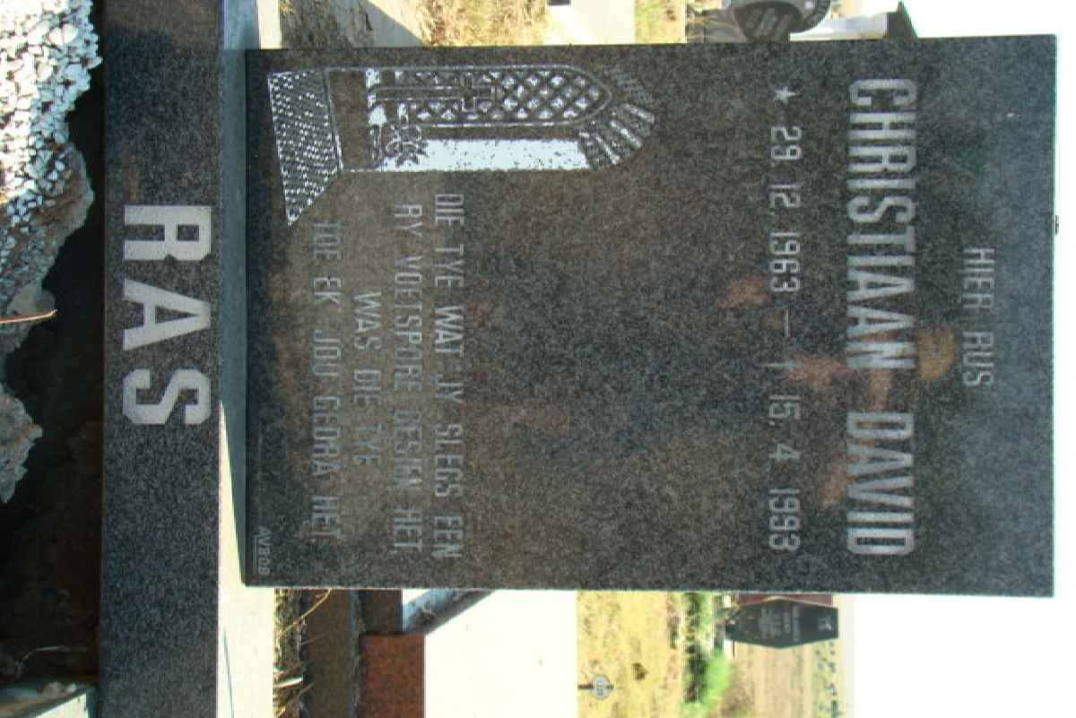 RAS Christiaan David 1963-1993