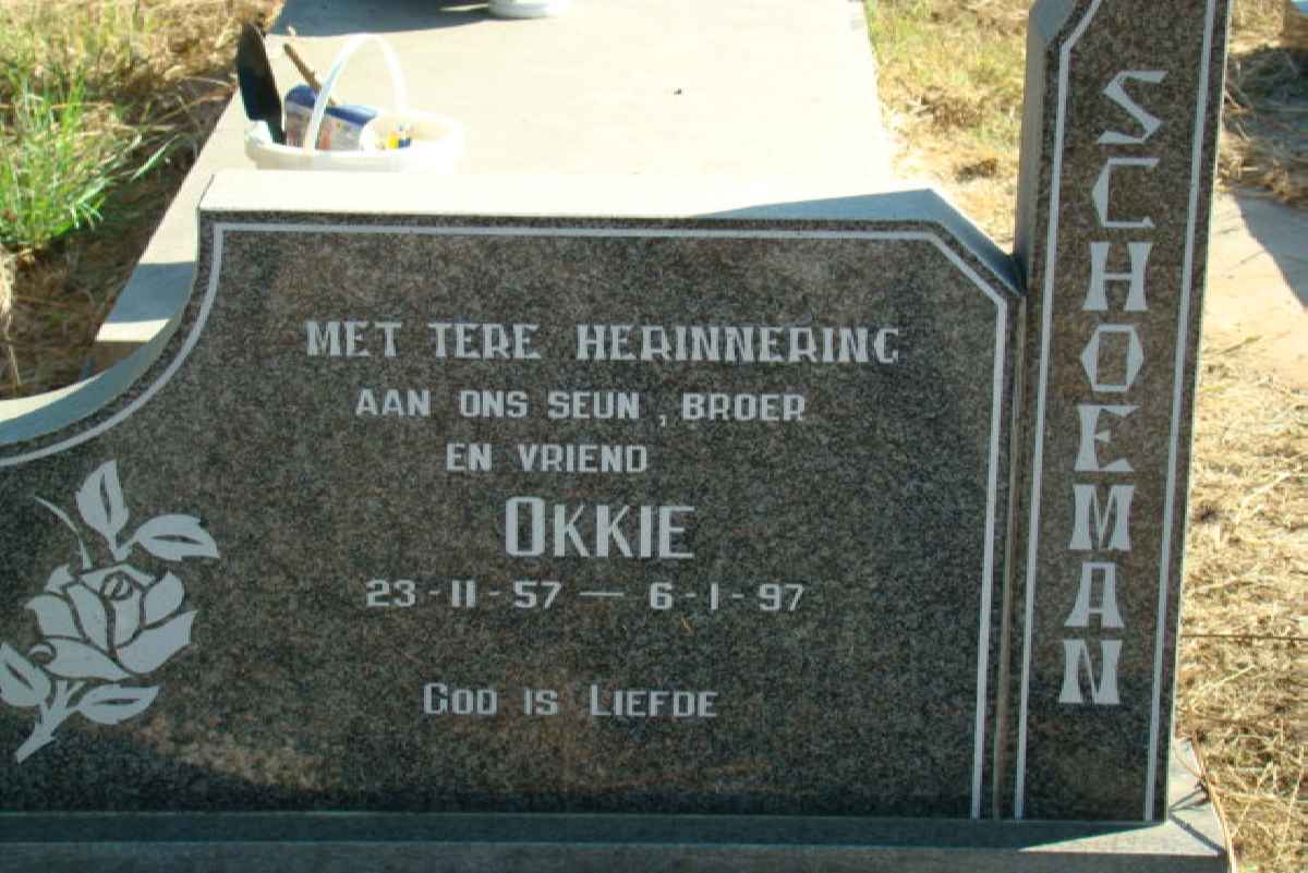 SCHOEMAN Okkie 1957-1997