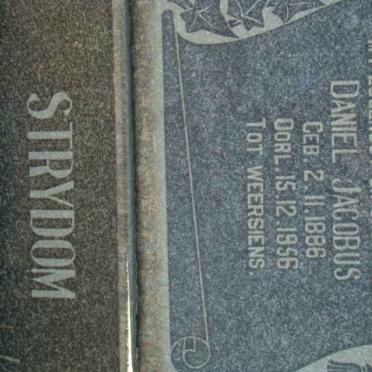 STRYDOM Daniel Jacobus 1886-1956