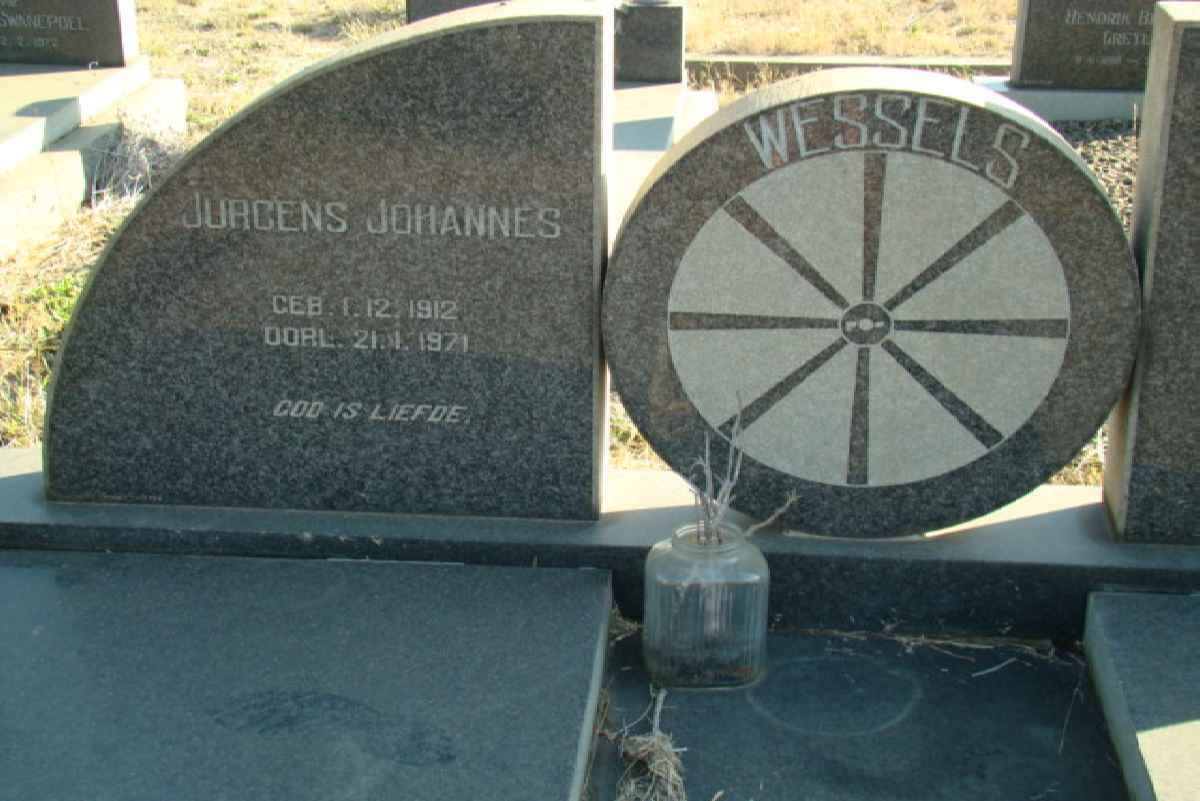 WESSELS Jurgens Johannes 1912-1971