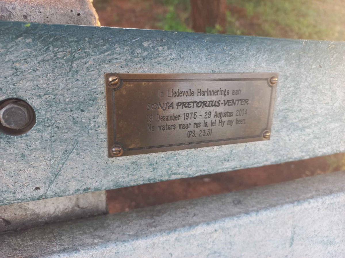 PRETORIUS Sonja, VENTER 1975-2004