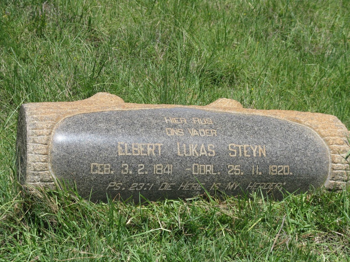 STEYN Elbert Lukas 1841-1920