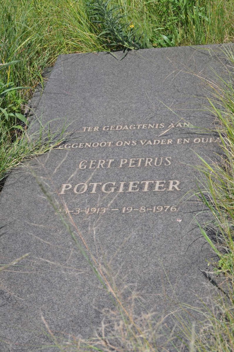 POTGIETER Gert Petrus 1913-1976