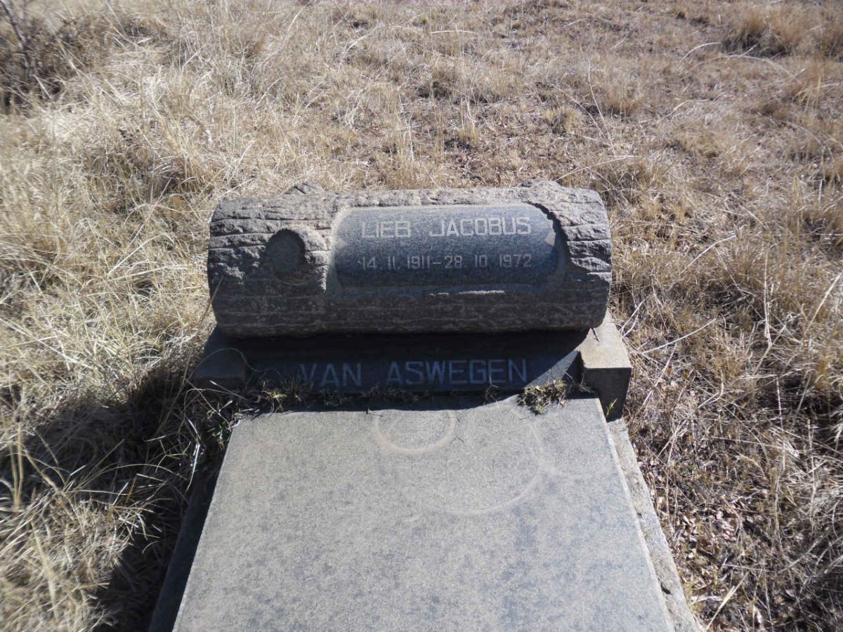 ASWEGEN Lieb Jacobus, van 1911-1972